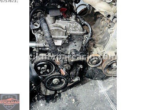 Toyota Yaris Komple Motor çıkma parça