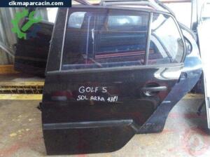 Volkswagen Golf 5 Orijinal Çıkma Sol Arka Kapı