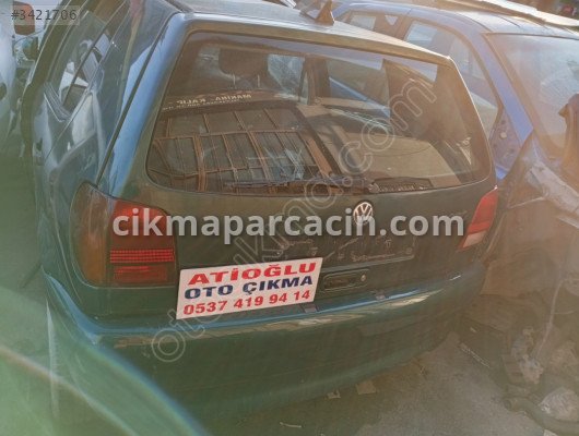Volkswagen Polo Bagaj Kapağı çıkma parça