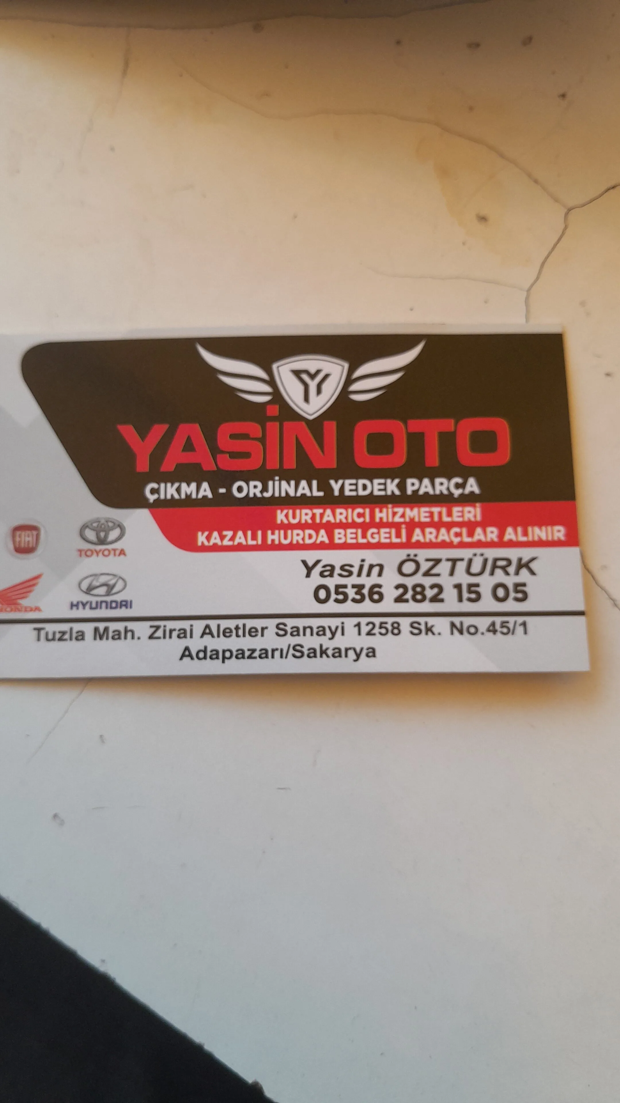 Yasinoto çıkma parca