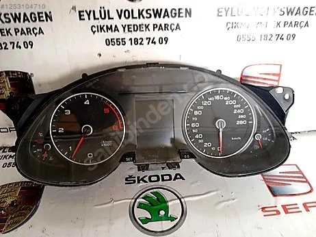 Audi A4 Gösterge Paneli çıkma parça - EYLÜL VOLKSWAGEN ÇIKMA YEDEK PARÇA Şanlıurfa