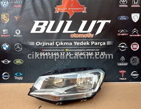 Volkswagen Caddy Sol Ön Far çıkma parça
