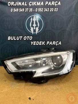 Audi A3 Sol Ön Far çıkma parça - Bulut Otomotiv Orjinal Çıkma ve Yedek Parça İzmir