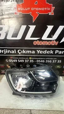 Dacia Duster Sağ Ön Far çıkma parça - Bulut Otomotiv Orjinal Çıkma ve Yedek Parça İzmir