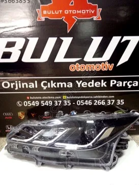 Toyota Corolla Sol Ön Far çıkma parça - Bulut Otomotiv Orjinal Çıkma ve Yedek Parça İzmir