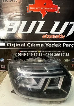 Dacia Duster Sağ Ön Far çıkma parça - Bulut Otomotiv Orjinal Çıkma ve Yedek Parça İzmir