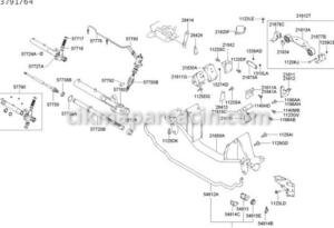 21850-47000 STAREX KAMYONET LİBERO MOTOR TRAVERSİ