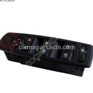 254000005R SOL ÖN CAM DÜĞME PANELİ MEGANE III FLUENCE SİYAH