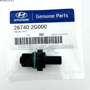 26740-2G000 KÜLBÜTÖR KAPAK HAVA (PCV) VALFİ 11- BLUE DZL ACCENT