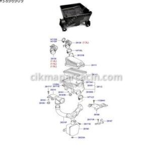 28112-1C700 HAVA FİLTRE KAPAK ALT GETZ