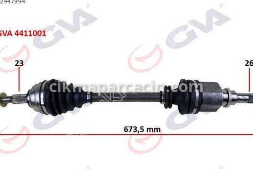 Renault Megane Sol Arka Kapı çıkma parça