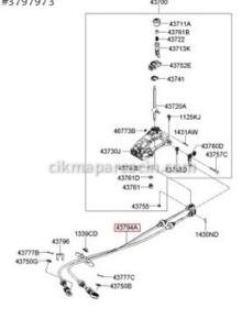 43794-3K000 TEL VİTES SONATA 04-06