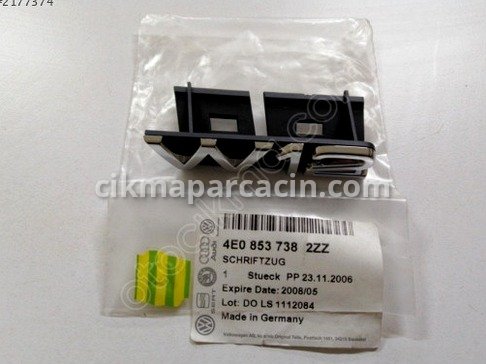 Audi A6 Marka Yazıları çıkma parça