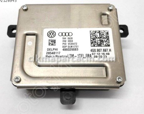 Audi A6 Far Beyni çıkma parça