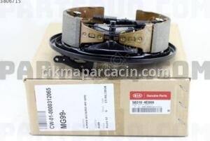 58310-4E000 FREN TABLASI KOMPLE ARKA SOL BONGO 3