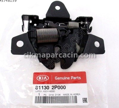 Kia Sorento Kaput Kilidi çıkma parça