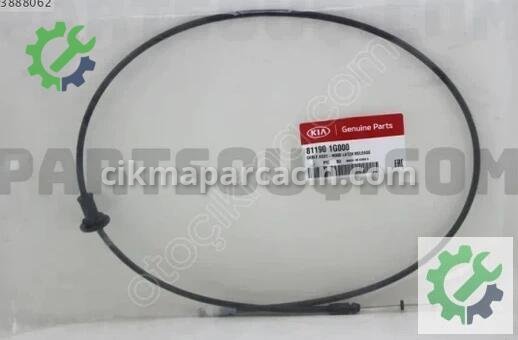 Kia Rio Kaput Kilidi çıkma parça