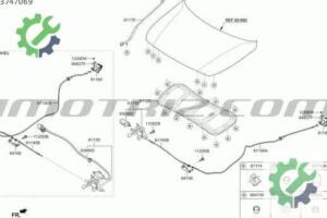 81190-H8000 KİA RİO 2017 SONRASI KAPUT TELİ