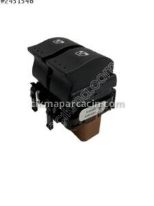 8200315040 CAM AÇMA ANAHTARI ÖN SOL MEGANE II (KAHVE RENGİ) OEM 8200315040