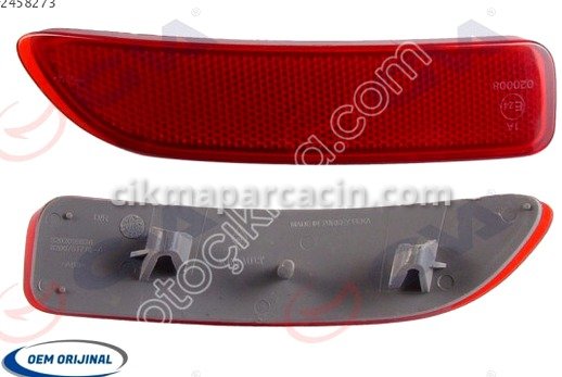 Dacia Logan Tampon Reflektörü çıkma parça