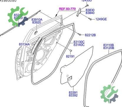 Hyundai Accent Kapı Airbag çıkma parça