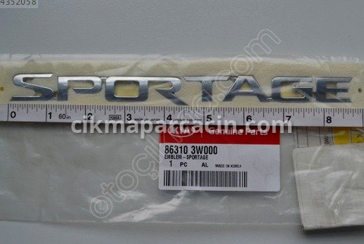 Kia Sportage Bagaj Arması çıkma parça