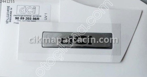 Renault Talisman Marka Yazıları çıkma parça