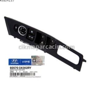 93570-3X002RY CAM DÜĞMESİ SOL ELANTRA 2014>