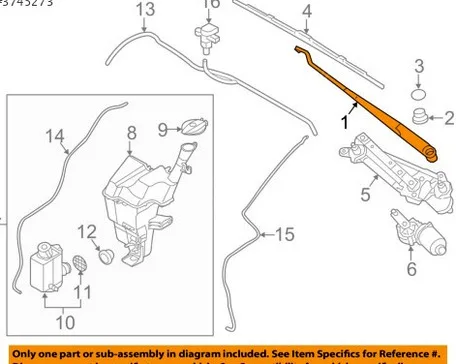Kia Rio Silecek Kolu çıkma parça - BENİM PARÇACIM İstanbul