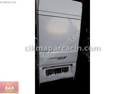 Fiat Ducato Bagaj Kapağı çıkma parça