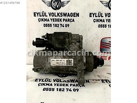 Volkswagen Jetta Marş Motoru çıkma parça