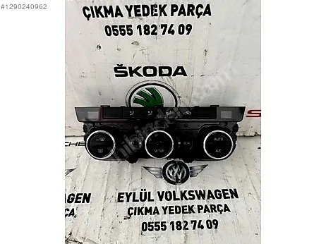 Skoda Octavia Klima Kontrol Paneli çıkma parça - EYLÜL VOLKSWAGEN ÇIKMA YEDEK PARÇA Şanlıurfa