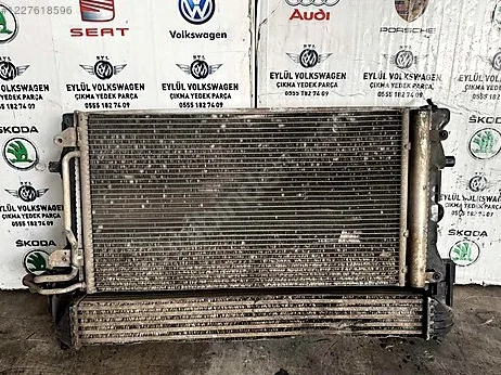 Skoda Superb Radyatör Seti çıkma parça - EYLÜL VOLKSWAGEN ÇIKMA YEDEK PARÇA Şanlıurfa