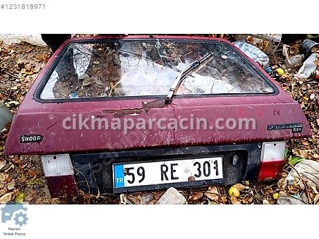 Skoda Forman Bagaj çıkma parça