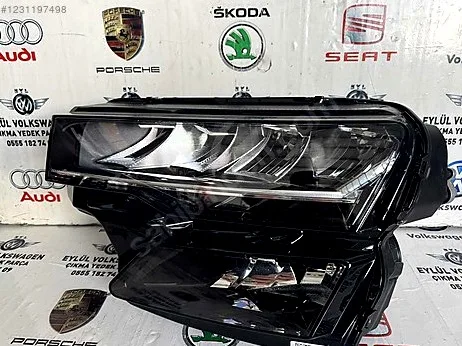 Skoda Karoq LED Far çıkma parça - EYLÜL VOLKSWAGEN ÇIKMA YEDEK PARÇA Şanlıurfa