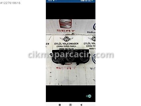 Volkswagen Tiguan Klima Kontrol Paneli çıkma parça
