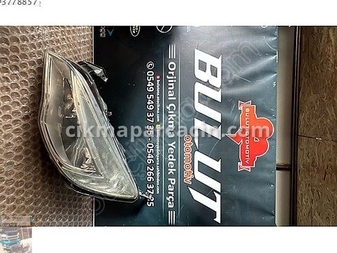 Opel Astra Sol Ön Far çıkma parça