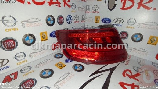 Audi A3 Sol Arka Stop çıkma parça