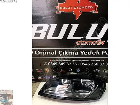 Audi A3 Sol Ön Far çıkma parça - Bulut Otomotiv Orjinal Çıkma ve Yedek Parça İzmir