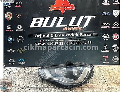 Audi A3 Sol Ön Far çıkma parça
