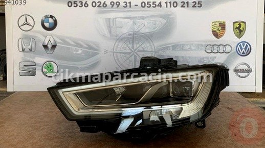 Audi A3 Sol Ön Far çıkma parça