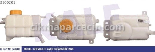 Chevrolet Aveo Yedek Su Deposu çıkma parça