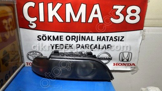 BMW 5 Serisi Sağ Ön Far çıkma parça