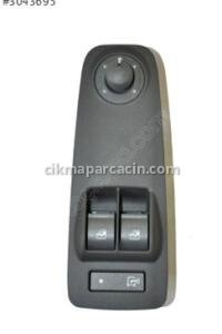 Cam Açma Anahtarı Ön Sol Ducato 2006 Sonrası (Çerçeveli) | OEM EUROCELL-470188FA