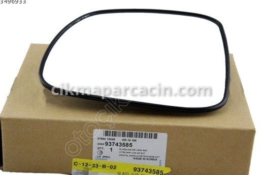 Chevrolet Captiva Ayna Camı çıkma parça