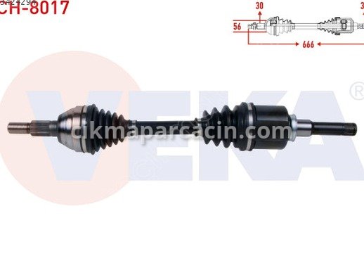 Chevrolet Captiva Komple Arka çıkma parça