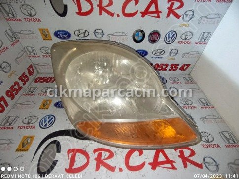Chevrolet Spark Far çıkma parça