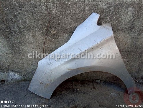 Citroen C4 Sol Ön Çamurluk çıkma parça