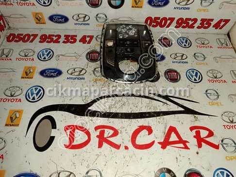 Citroen C5 Tavan Lambası çıkma parça