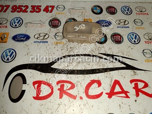 Peugeot 307 Tavan Lambası çıkma parça